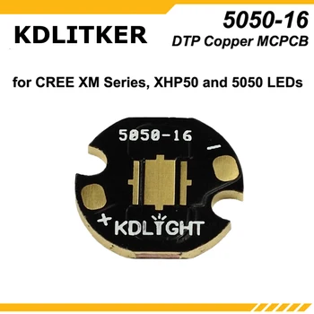 KDLITKER 5050-16 / 5050-20 DTP Bakır MCPCB Cree XM Serisi / XHP50 / 5050 Led ( 5 adet )